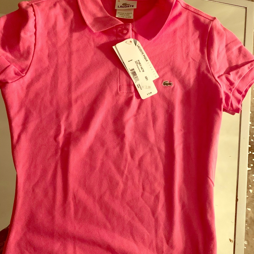 Authentic brand new ladies Lacoste shirt